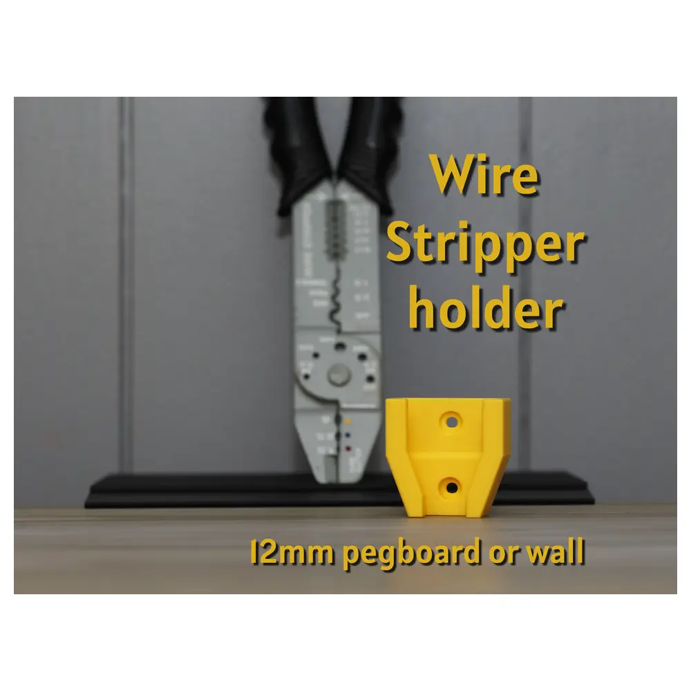 Multi Tool Wire Stripper Holder Pegboard Wall Mount Organizer Repair Tools Electronics Parts Accessories