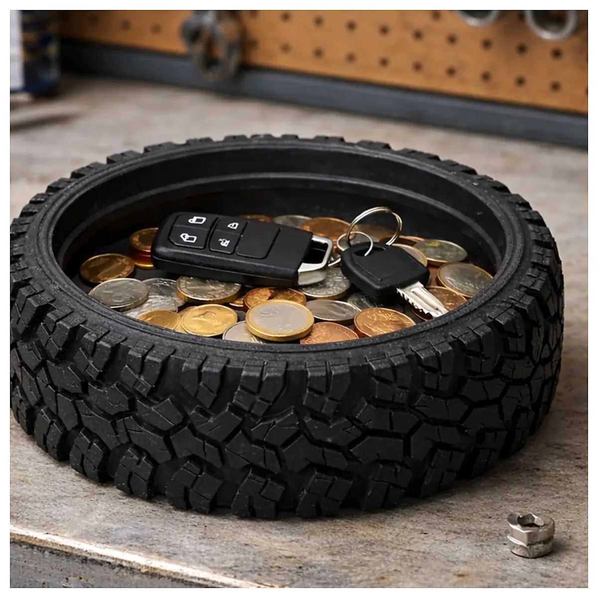 Off Road Tire Tray Organizer Wheel Stand Car Holder Storage Automotive Parts Vehicle Organizer