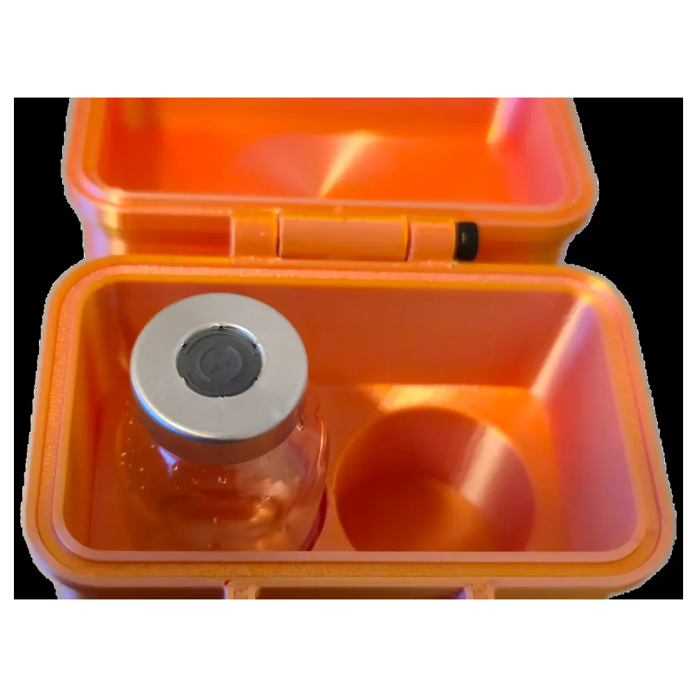 2CT 20ml Vial Case Needle Protector Box Needle Storage Case Needle Packaging Accessories