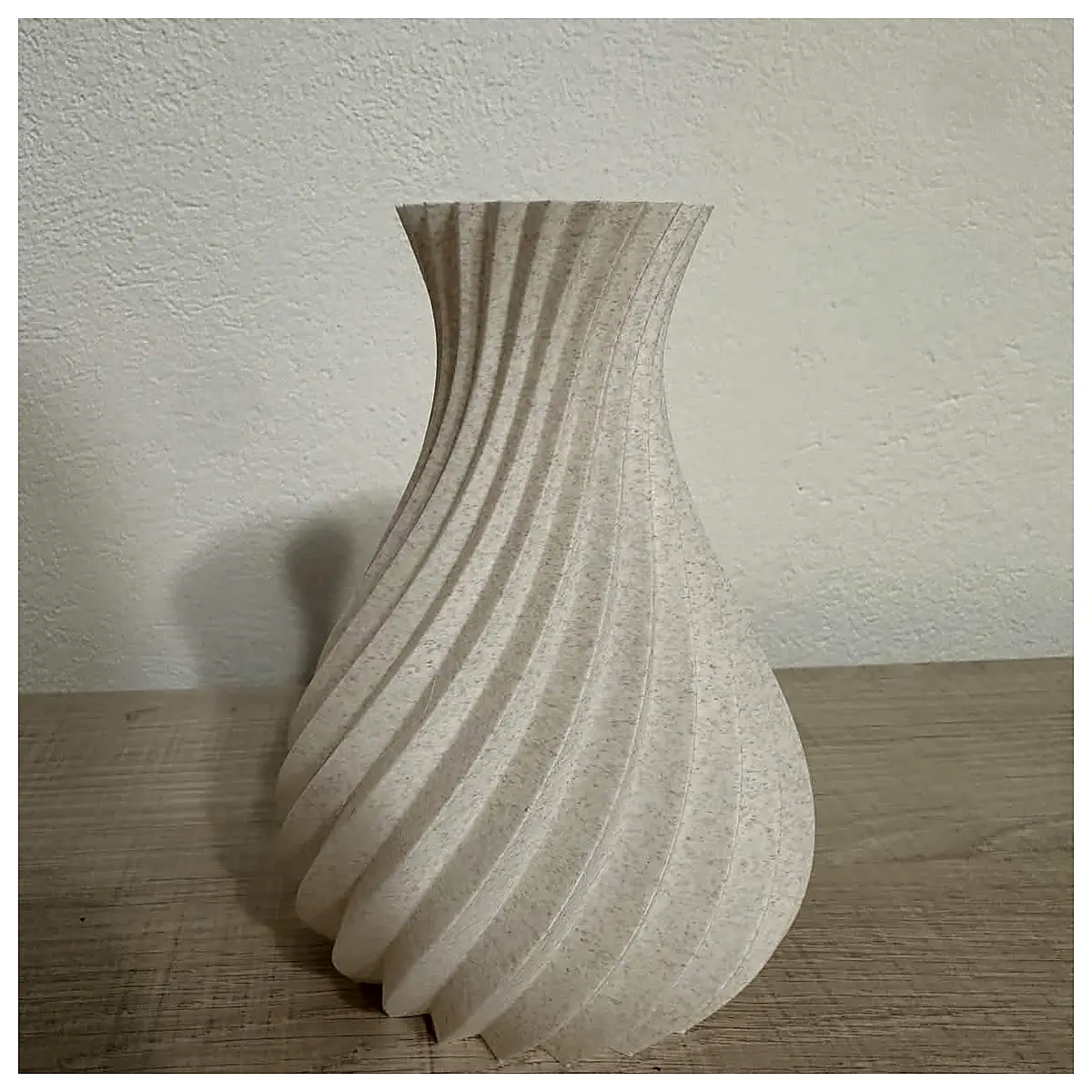 Helix Marble Vase Organic Twisted Sculpture Decorative Vase Home Decor Universal Vase Parts Repair