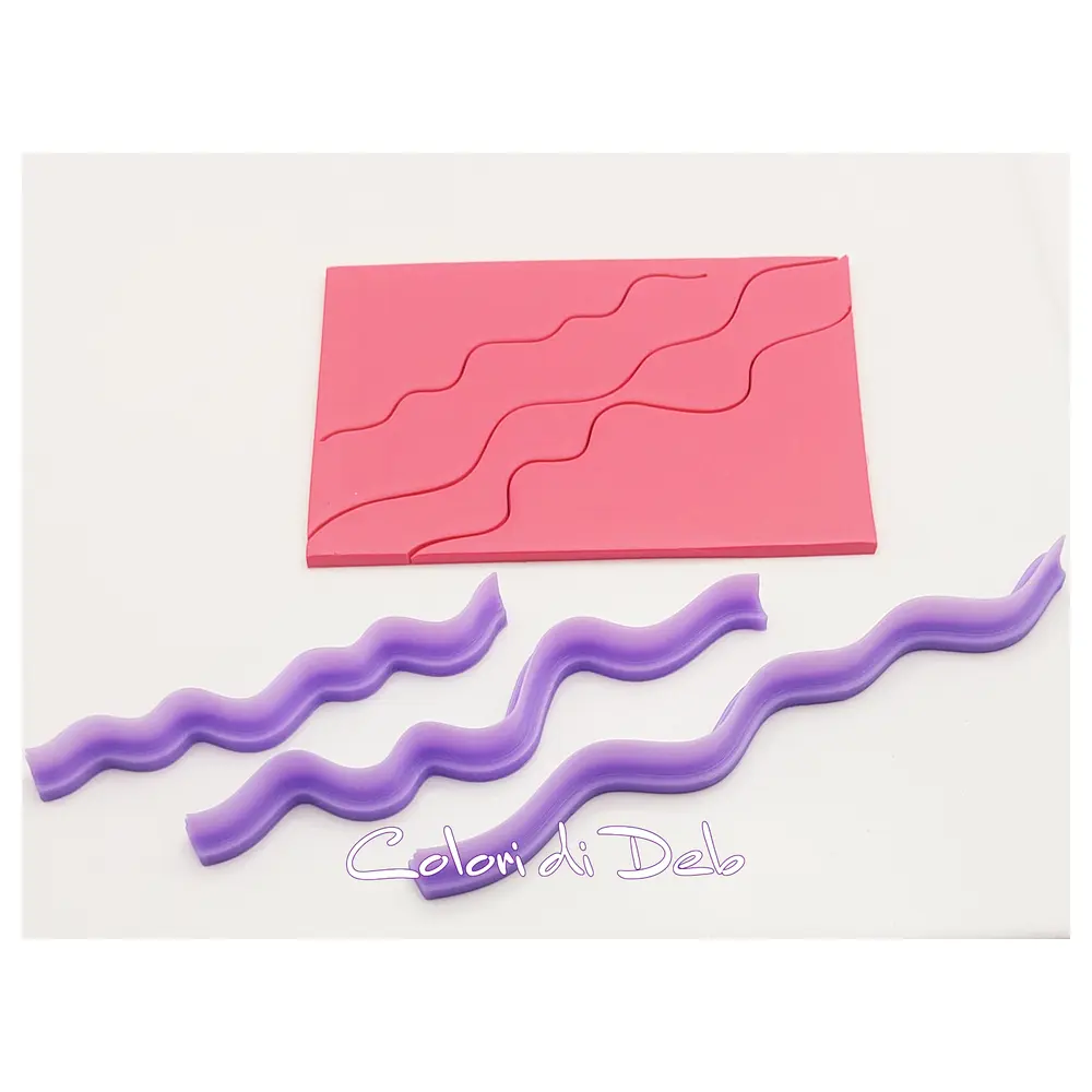 Wavy Polymer Clay Cutters Shaping Tools Modeling Tools Clay Accessories Sculpting Tools Polymer Clay Dies