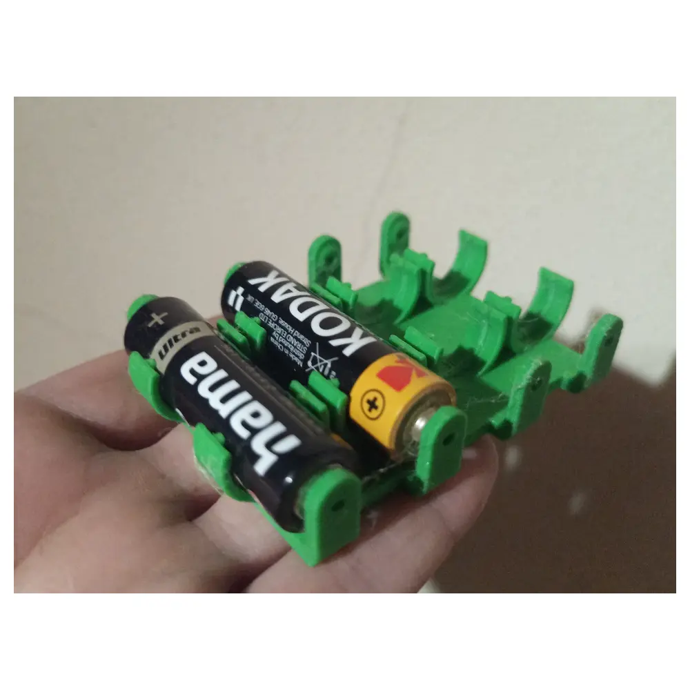 AA Battery Holder Clip 4 Pack Compatibility Battery Support Universal Battery Case Battery Parts