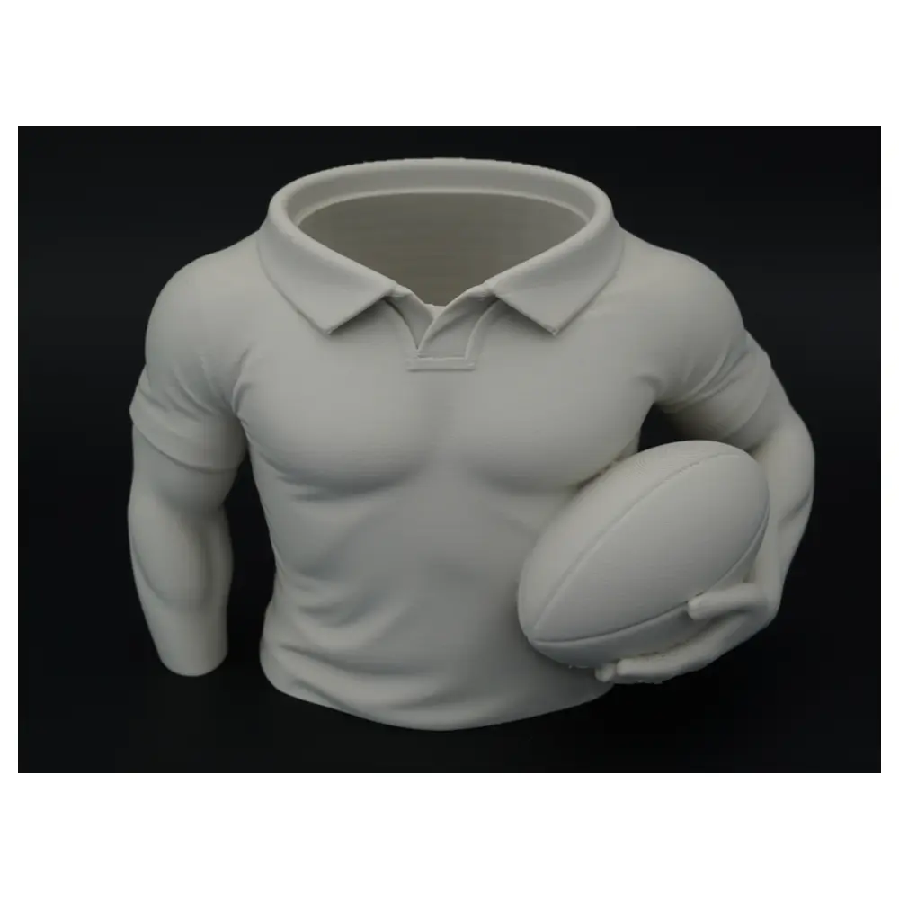 Rugby Player Pen Holder Sports Desk Organizer Sports Supplies Office Stationery Gift Idea