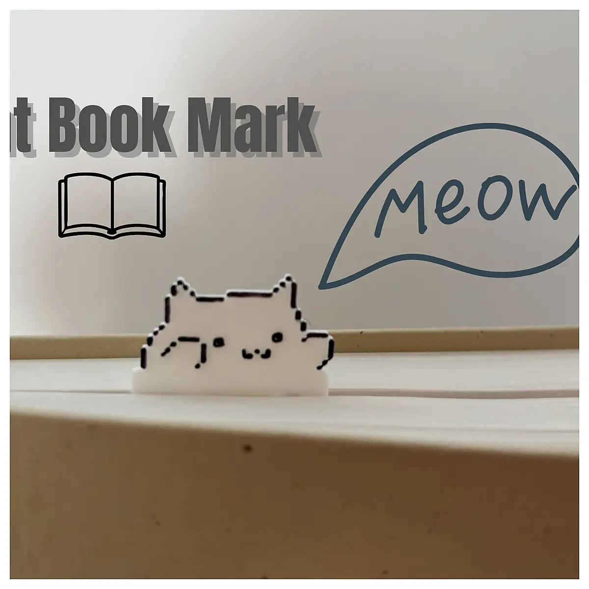 Cat Bookmark Cute Cat Bookmarks Student Gift Creative Bookmarks Page Protectors Paper Bookmarks