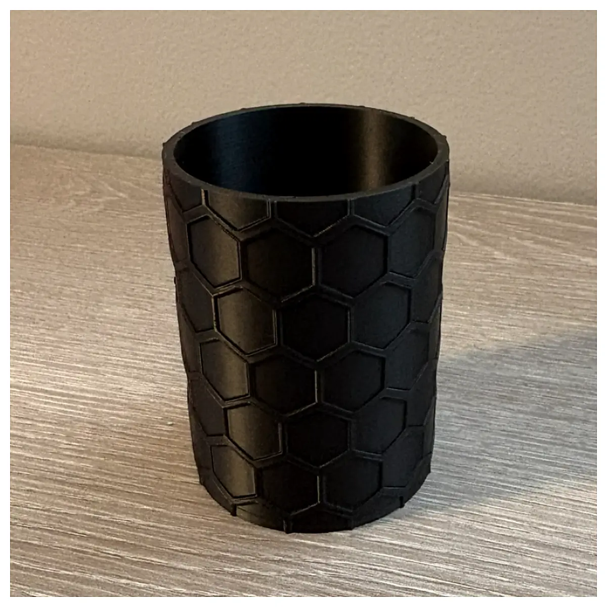 Hexagonal Pen Holder Organizer Desk Accessory Multi Function Pen Stand 60mm x 80mm Parts Supplies