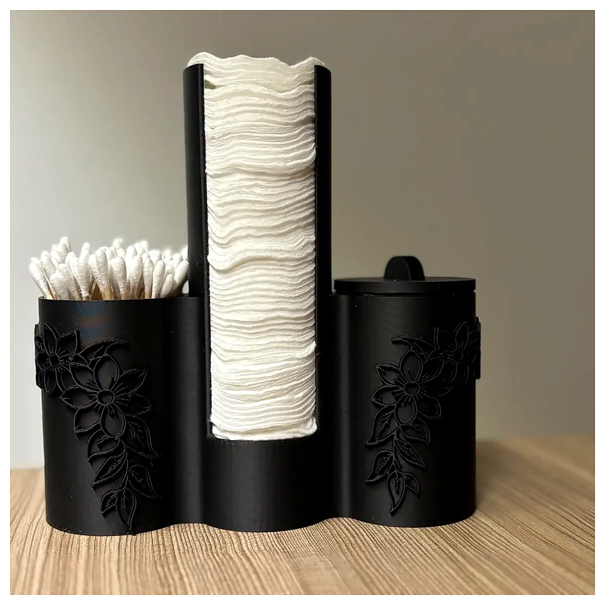 Cotton Pad Holder Makeup Remover Cotton Swabs Cotton Dispenser Cleaning Sticks Cotton Swab Organizer