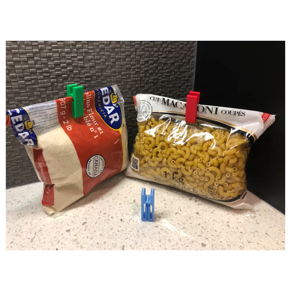 Bag Clips Food Storage Seals Freshness Saver Bag Clips Food Storage Containers Freshness Protection Small Clips Easy Use