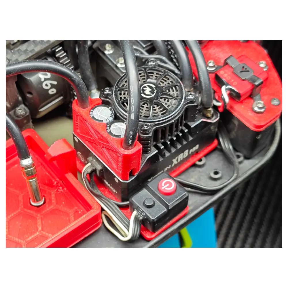 S35 4e EVO ESC Holder XR8PRO G3 Compatibility ESC Holder Electronic Speed Controller Racing Accessories