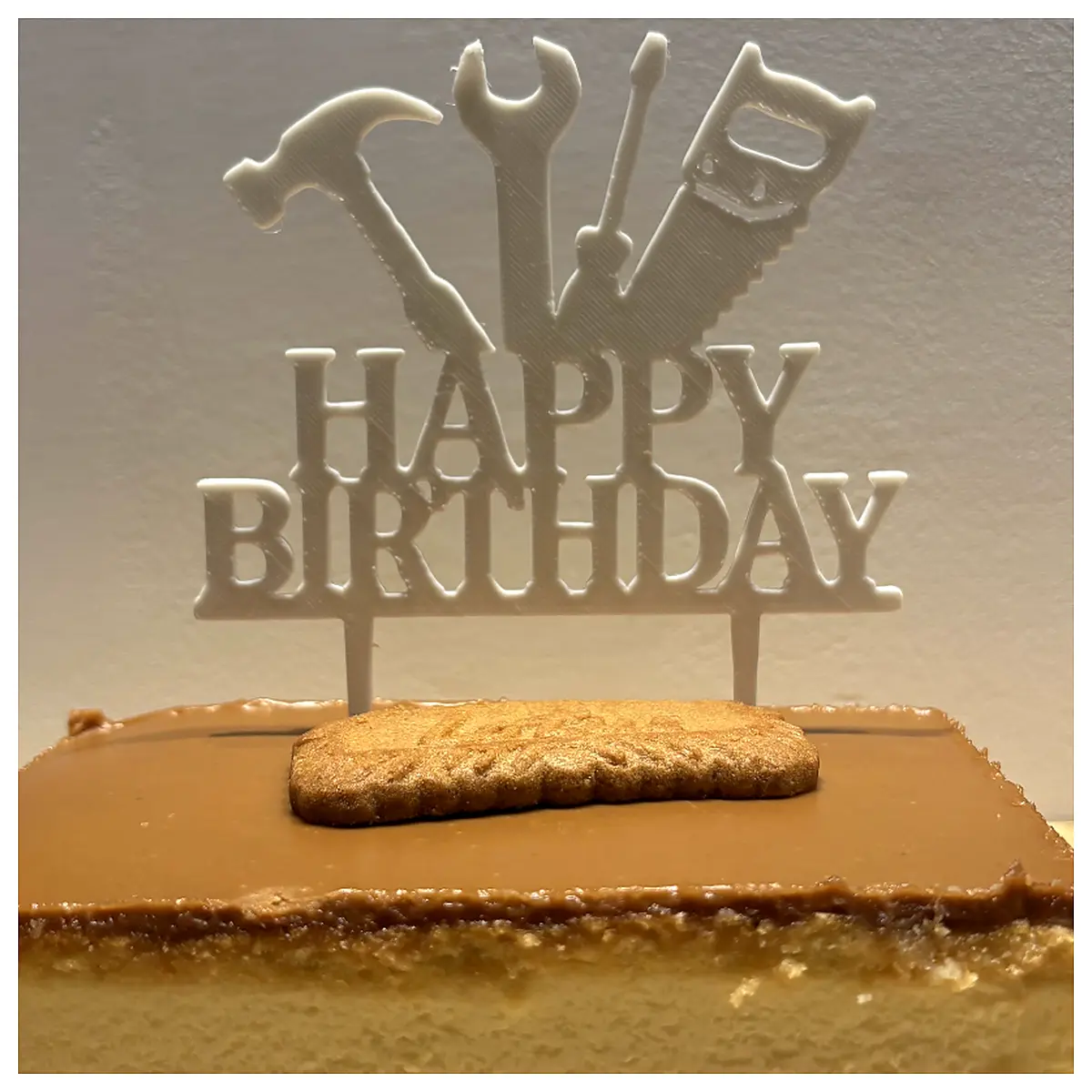 Birthday Cake Topper Handmade Decor Party Supplies Happy Birthday Decoration Festive Accessories