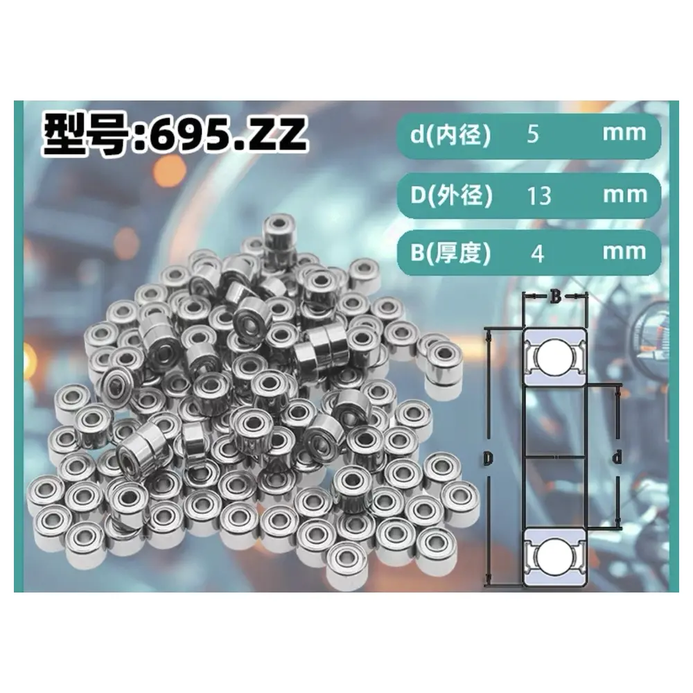 695zz Bearing Parts Matching Repair Universal Replacement Bearing Sets Components