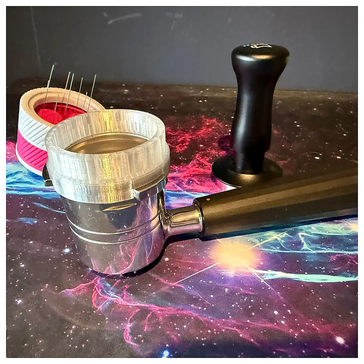 WDT Dosing Ring Tamping Ring Coffee Accessories Precision Dosing Tool Coffee Brewing Equipment