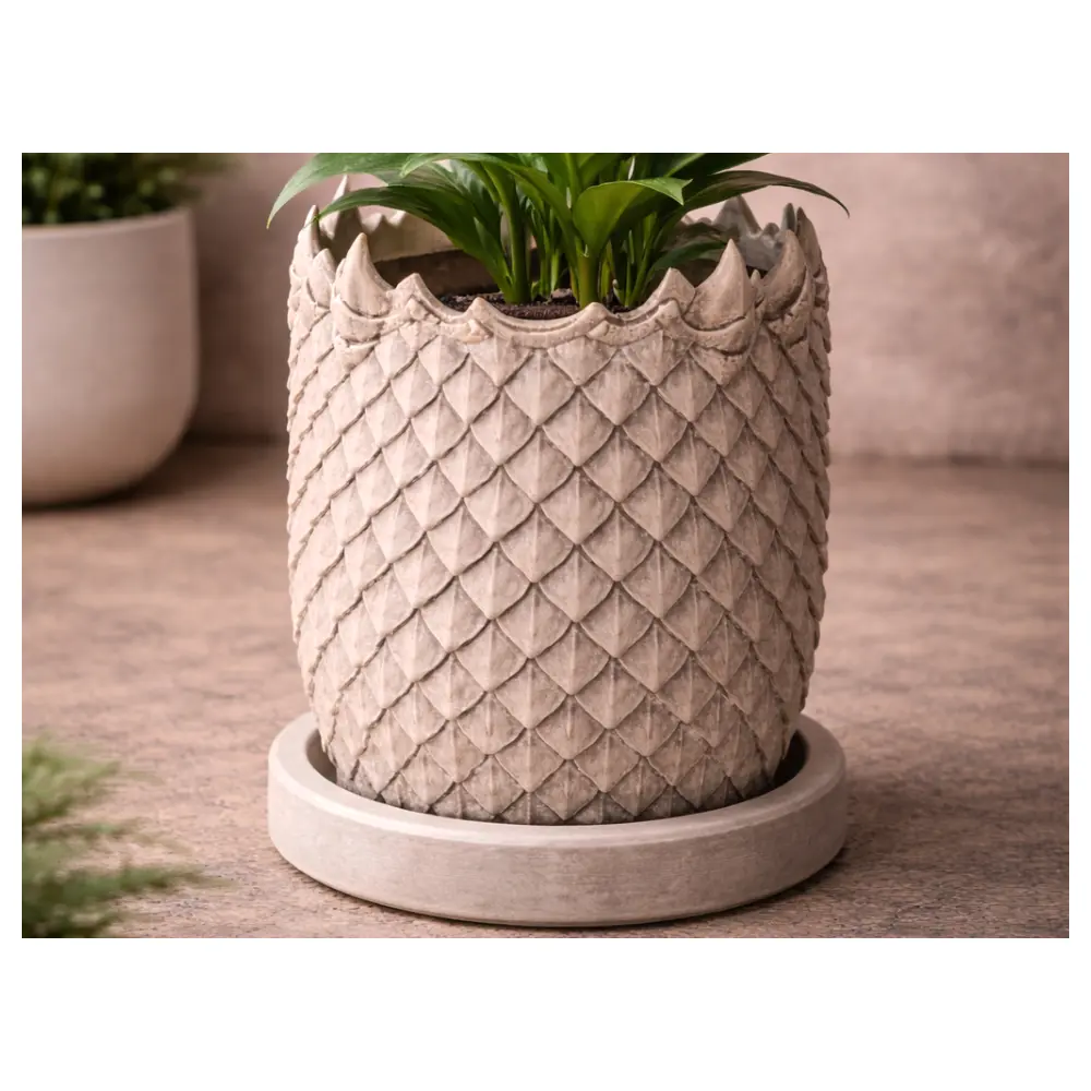 Dragon Scale Planter Cactus Pot Creative Garden Planter Decorative Pot Plant Lover Dragon Scale