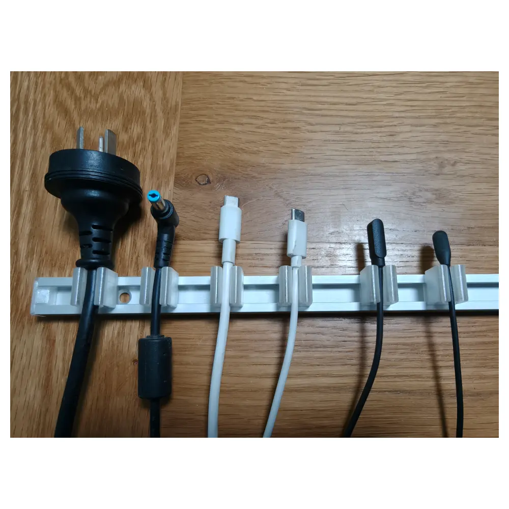Cable Organizer Clips Data Cable Management Sliding Cable Clips Wire Management Cable Holders Universal Cable Ties