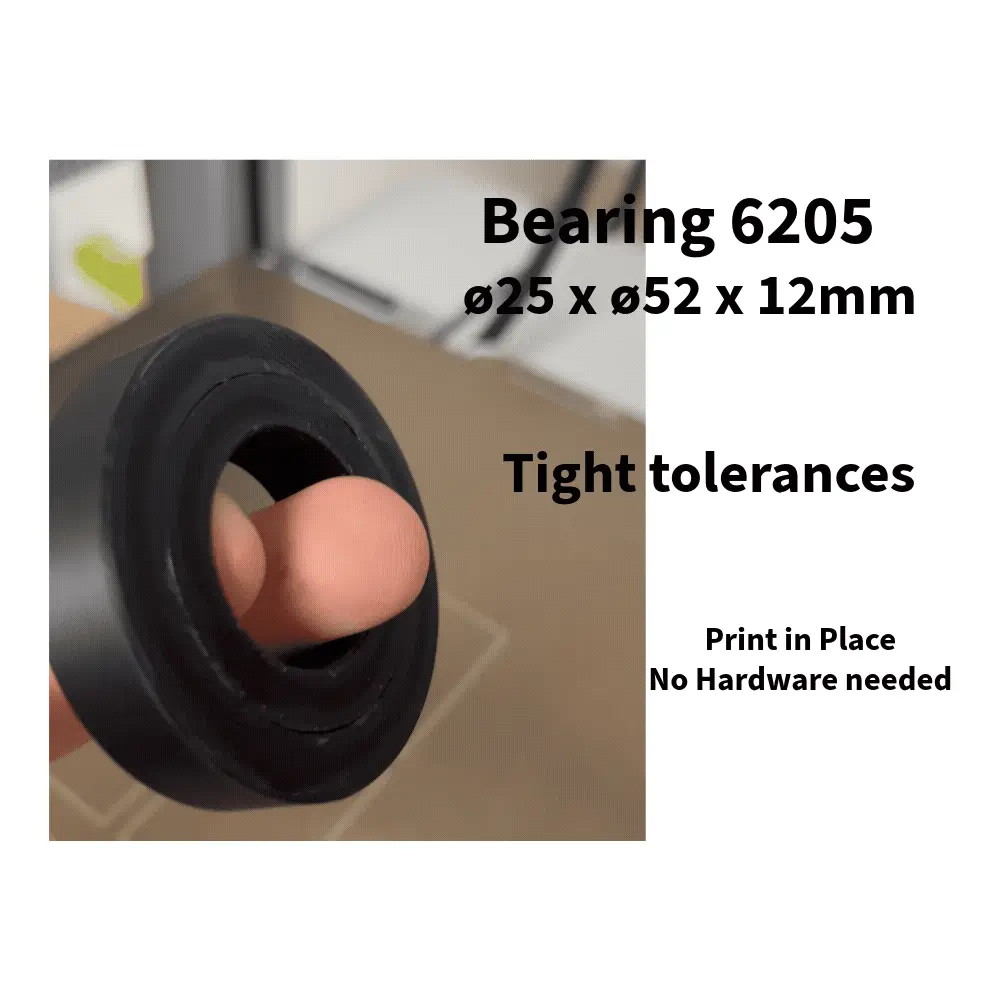 Ball Bearing 6205 25x52x12 Bearing Repair Parts Rolling Bearing Accessories Replacement