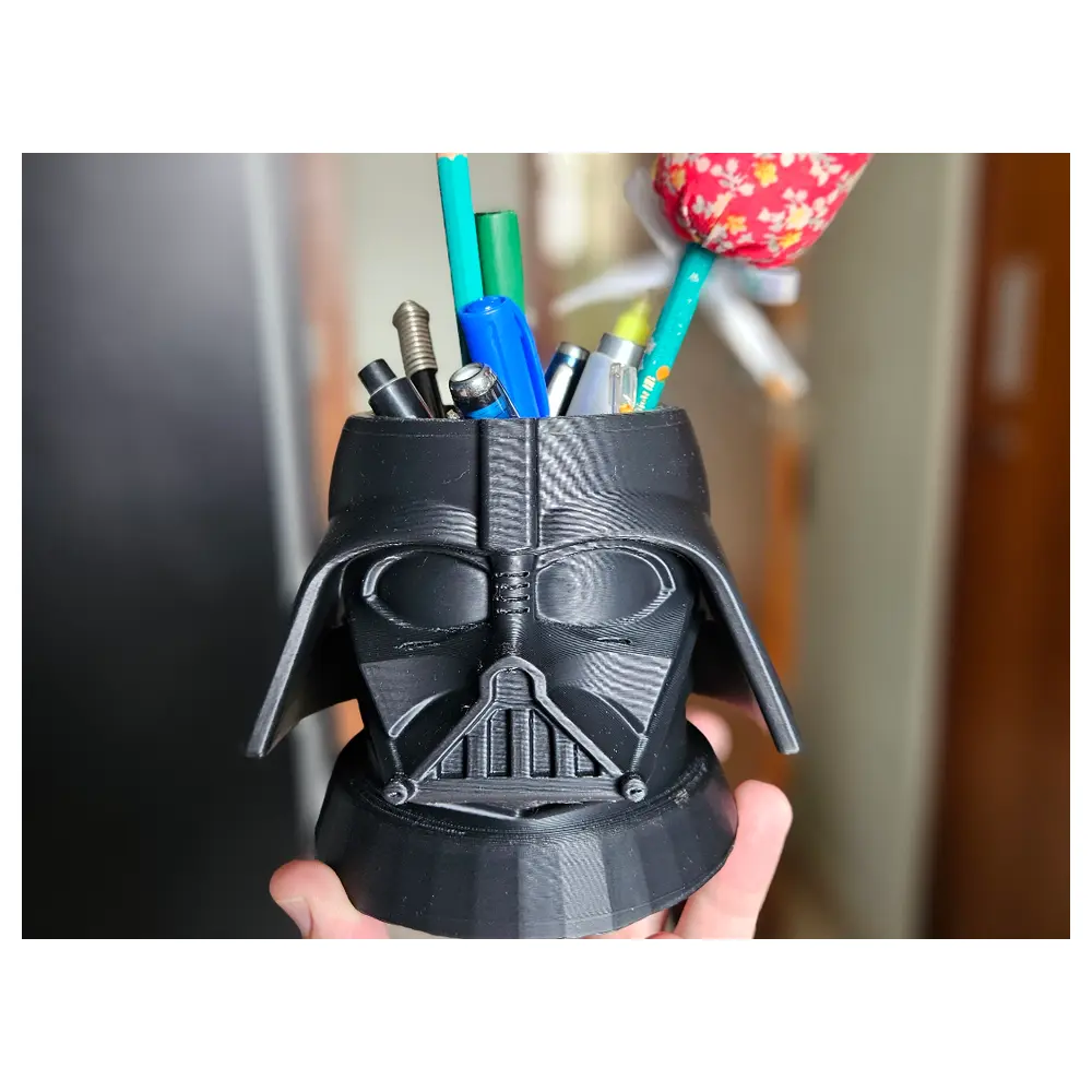 Dart Vader Pen Holder Universal Desk Organizer Parts Repair Office Supplies Decoration