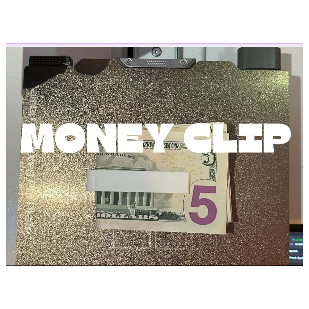 Money Clip Wallet Card Holder Quick Access Repair Parts Replacement Clips Universal Card Case