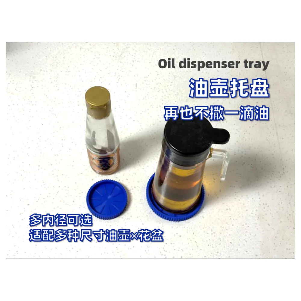 Flower Pot Tray Oil Dispenser Stand Tray Base Holder Support Floral Pot Stand Modern Simple Desktop