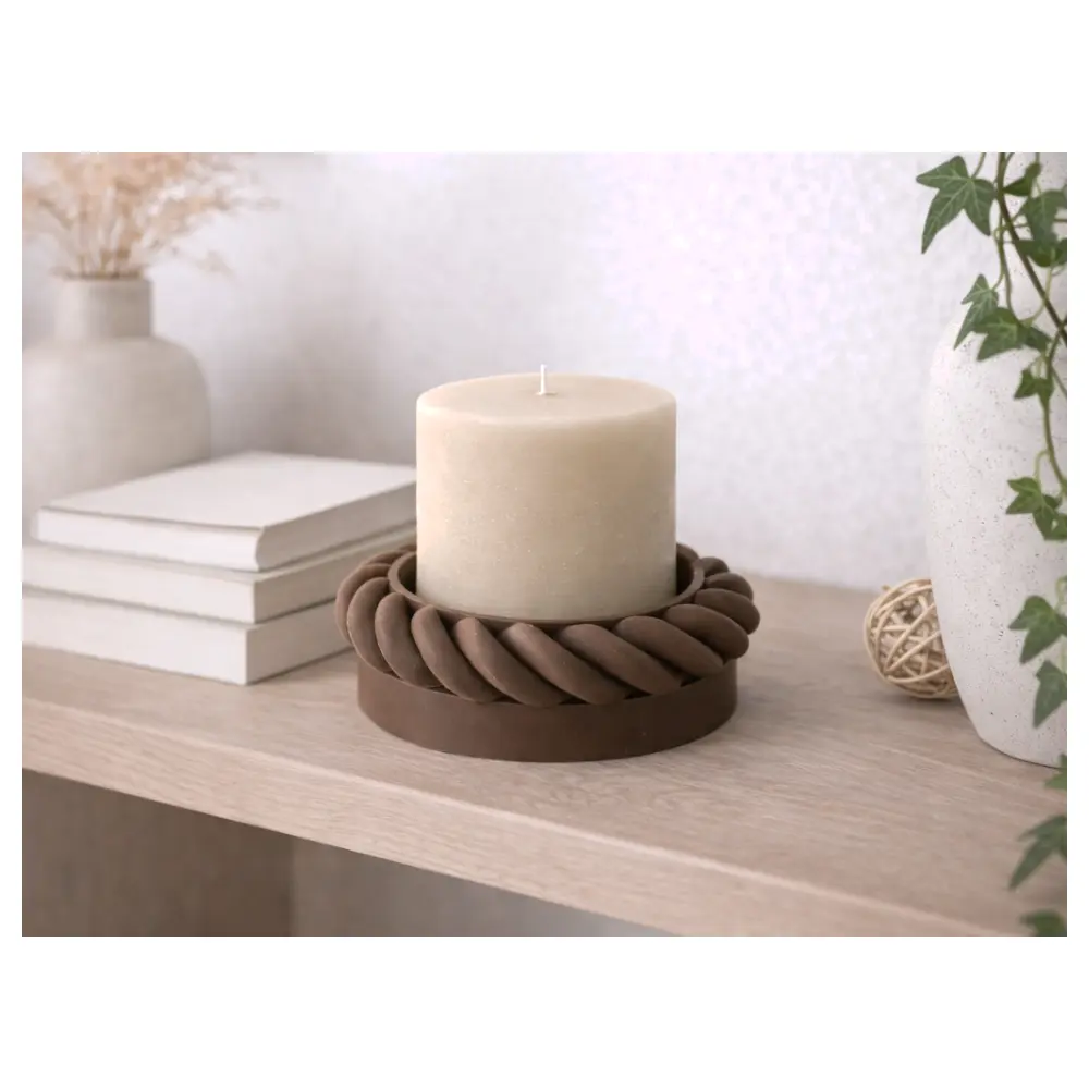 Candle Holder Rope Design Decor Placement Candle Stand Creative Home Decor Accessories