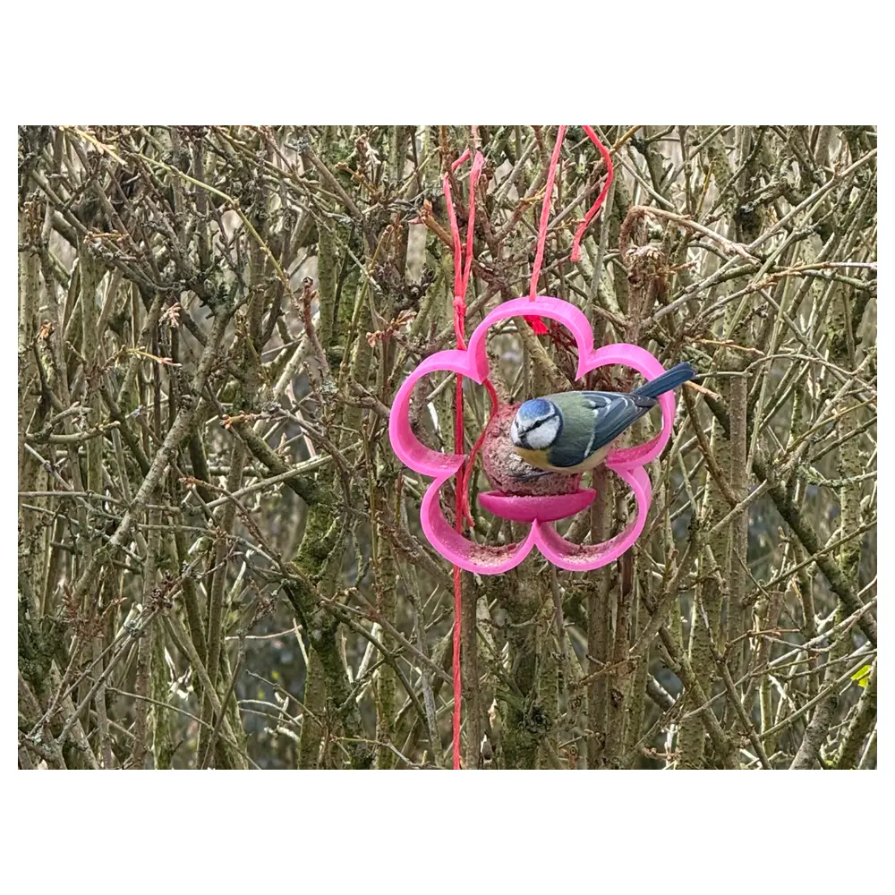 Bird Feeder Flower Seed Dispenser Outdoor Garden Bird Food Birdhouse Bird Toys Feeding Station