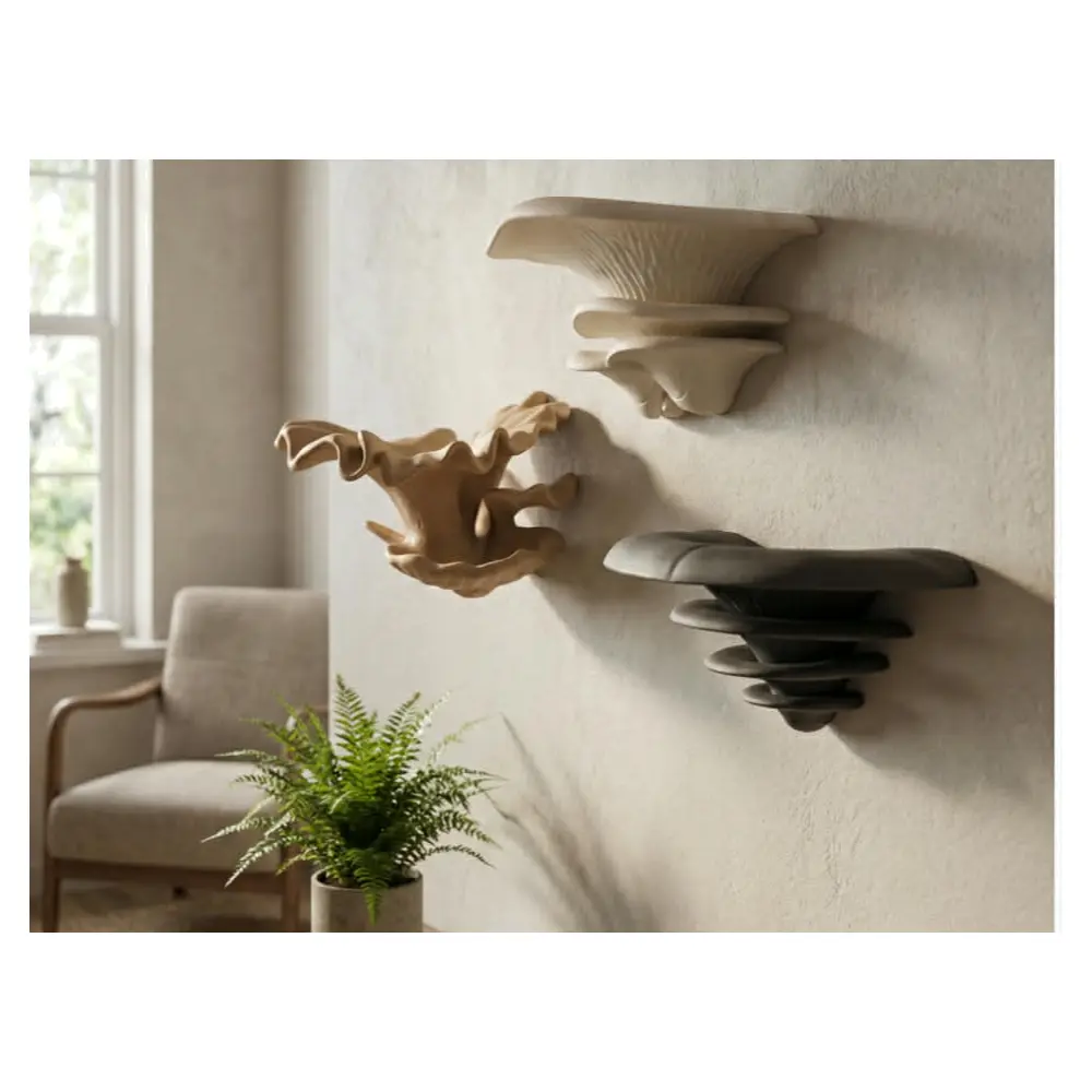 Wall Shelf Designer Wall Mounted Display Unit Storage Solutions Wall Decor Accessories Installation Hardware