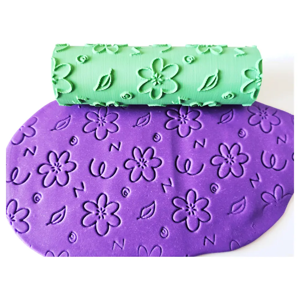 Roller Flower Pattern Rolling Tool Skin Care Rose Roller Skin Smoothing