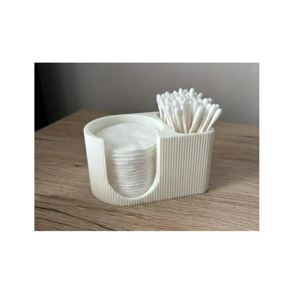 Universal Fluted Cotton Swab Holder Brush Holder Cleaning Supplies Hygiene Swab Organizer