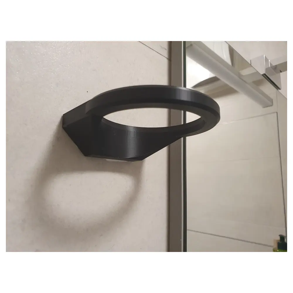 Hair Dryer Holder Organizer Rack Shelf Bathroom Kitchen Storage Universal Accessory Tool