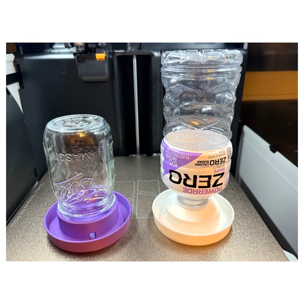 Quail Waterer Small Bird Water Bowl Automatic Feeder Bird Supplies Birdhouse Pet Waterer