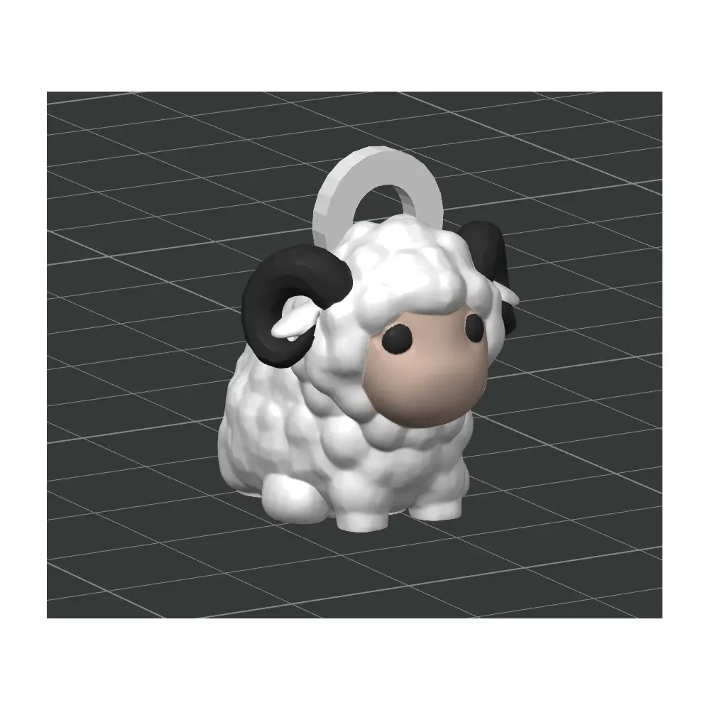 Sheep Horn Chain Accessories Keychains Keyrings Keyring Wholesale Keychains Universal Keychains Repair Parts