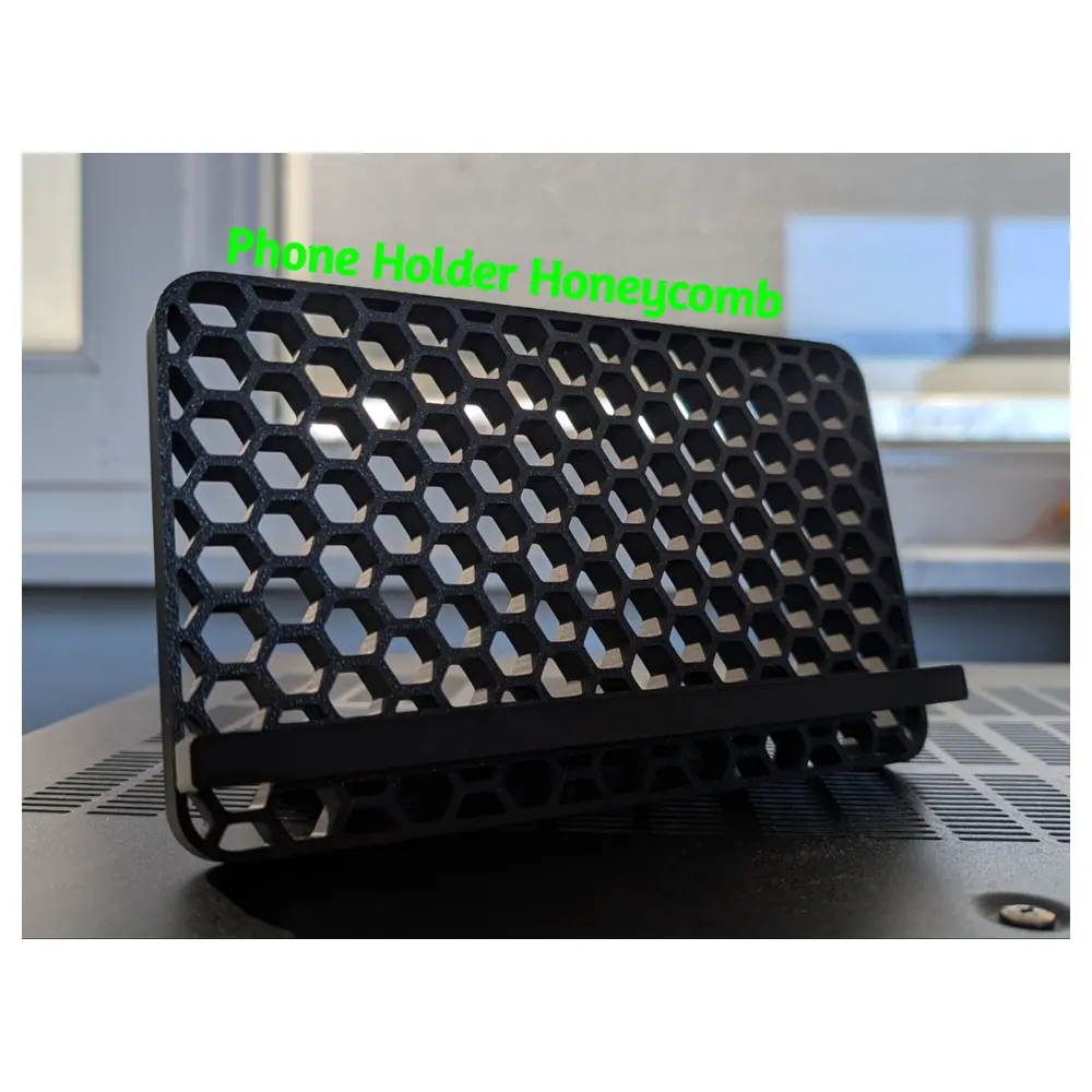 Phone Holder Horizontal Honeycomb Landscape Mode Phone Accessories Repair Parts Phone Holder Support