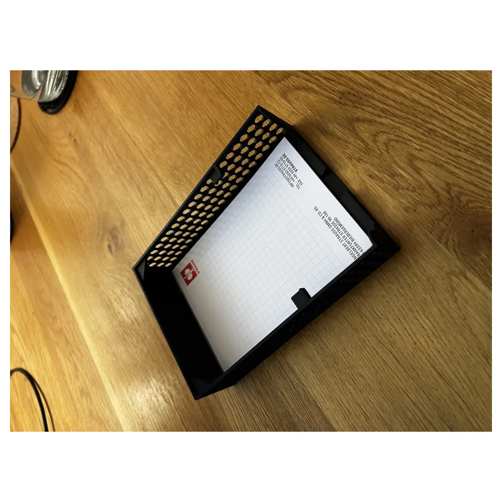 A6 Note Pad Holder Clip Book Stand Adjustable Desk Organizer Stationery Support Multi Angle Holder