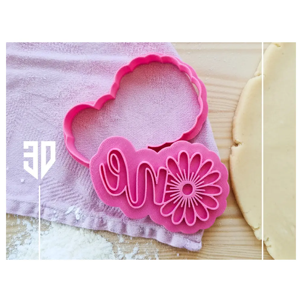 First Birthday Cookie Cutter Celebrate Cake Decorating Party Supplies Shape Baking Tool