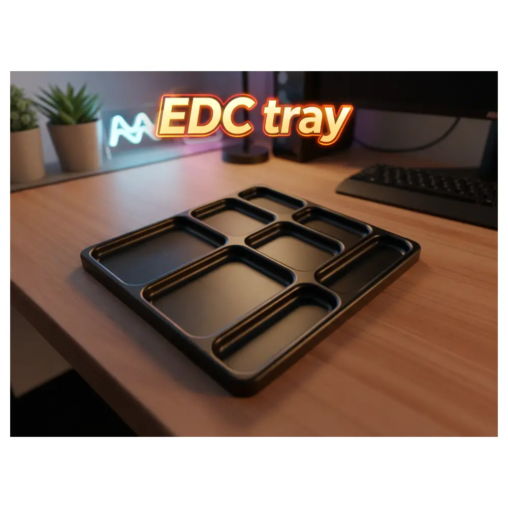 EDC Tray Organizer Parts Repair Storage Container Universal Flexible Tool Accessory