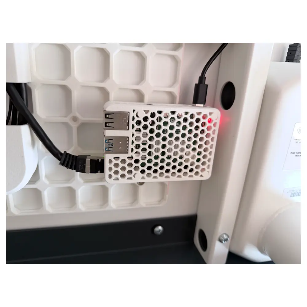 Raspberry Pi 4 Open Grid Case Network Card Housing Protection Accessories Expansion Compatible