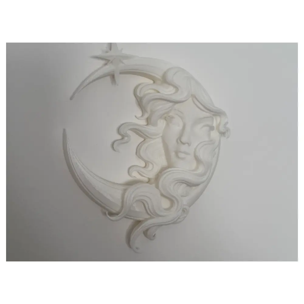Moon Woman Wall Decor Art Print Hanging Canvas Wall Art Room Decor Bedroom Living Room Decoration