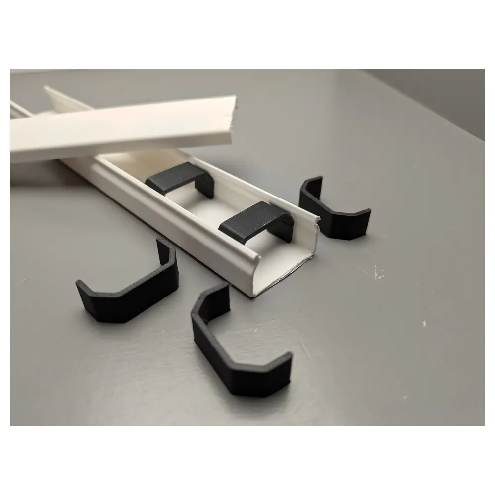 Cable Duct Clip 30x15mm Universal Cable Clamps Maintenance Parts Repair Accessory