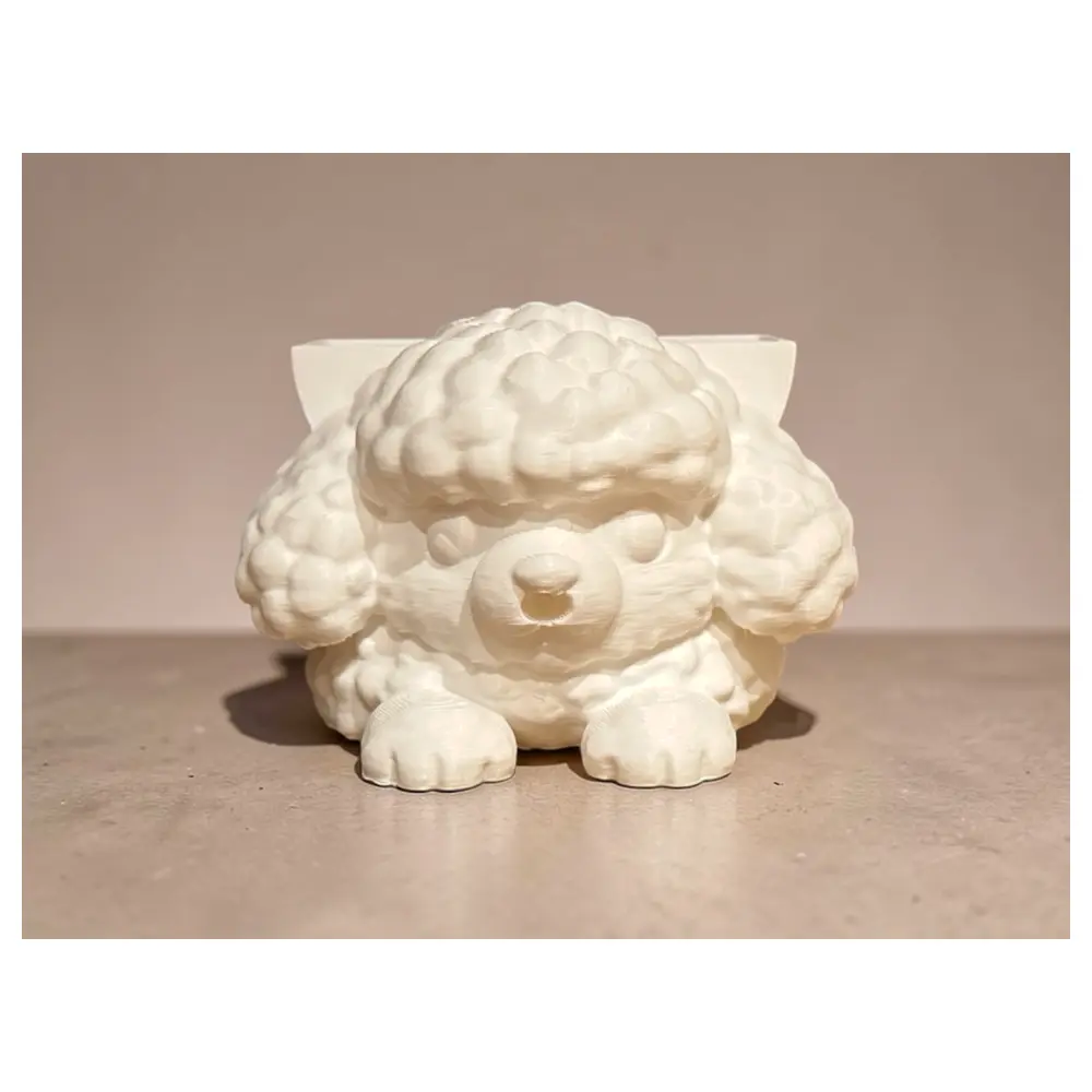 Poodle Brush Holder Dog Toy Organizer Multi Purpose Stand Automatic Cleaning Pet Accessories Brush Support