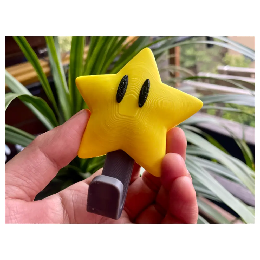 Cartoon Hook Series Kids Toy Cute Plush Parts Repair Creative Gift NO006 Star Hook