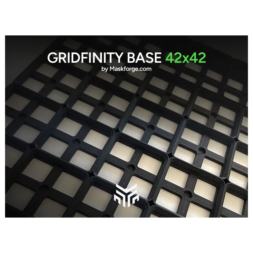 Gridfinity 4242 Base Half Full Box Storage System Organizer Parts Repair