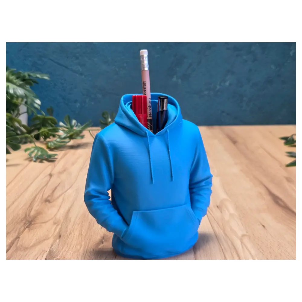 Hoodie Pen Holder Creative Writing Accessories Office Desk Organizer Multi Function Storage Pen Case Study Supplies