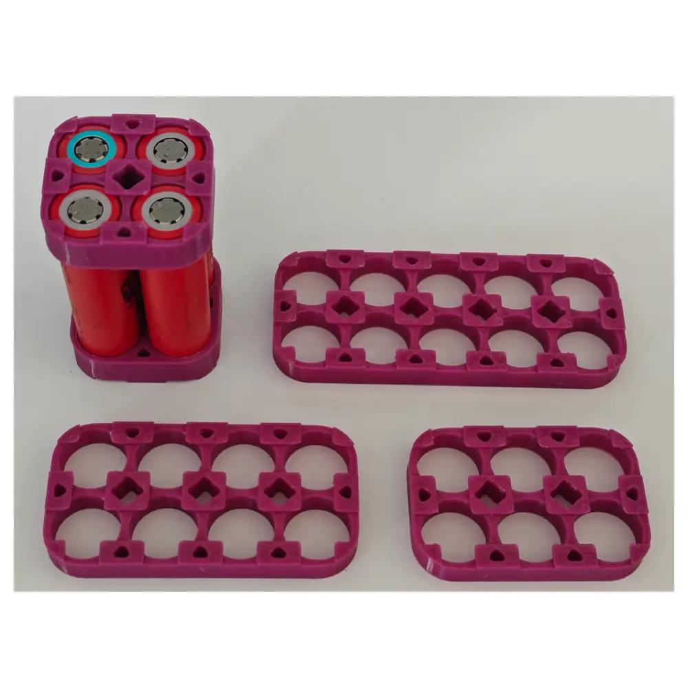 18650 Battery Holders 2 Row Welding Clips Accessories Repair Parts