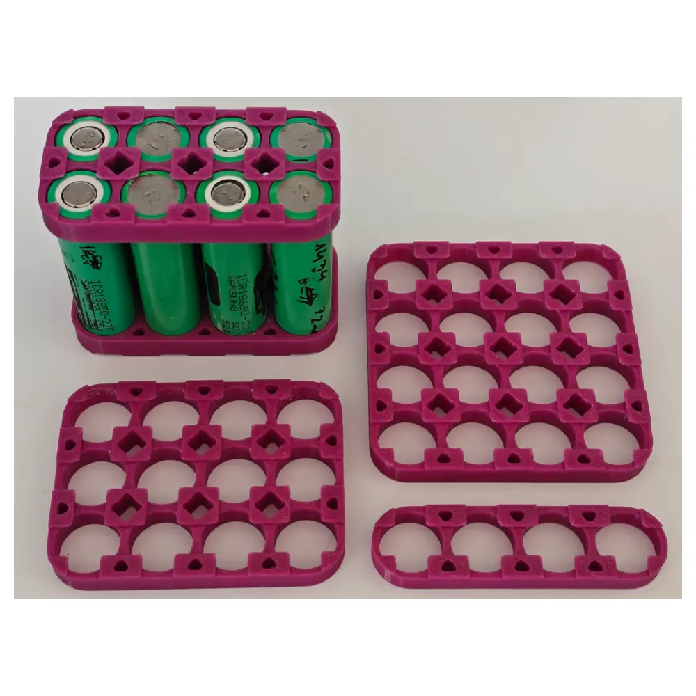 18650 Battery Holders 4 Row Multi Cell Welding Clips Battery Pack Accessories Repair Parts