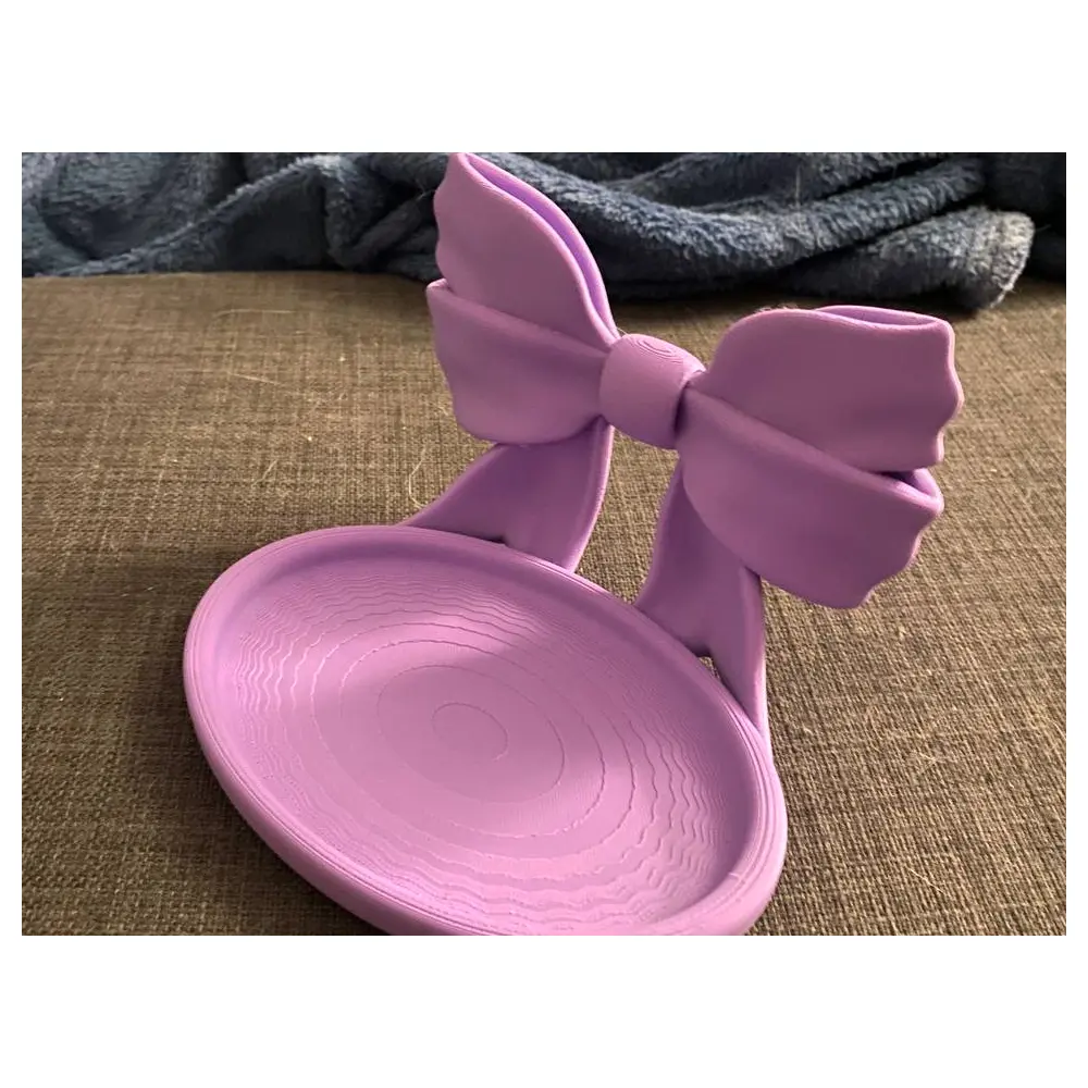 Coquette Bow Tray Elegant Decorative Serving Tray Gift Tabletop Accent Storage