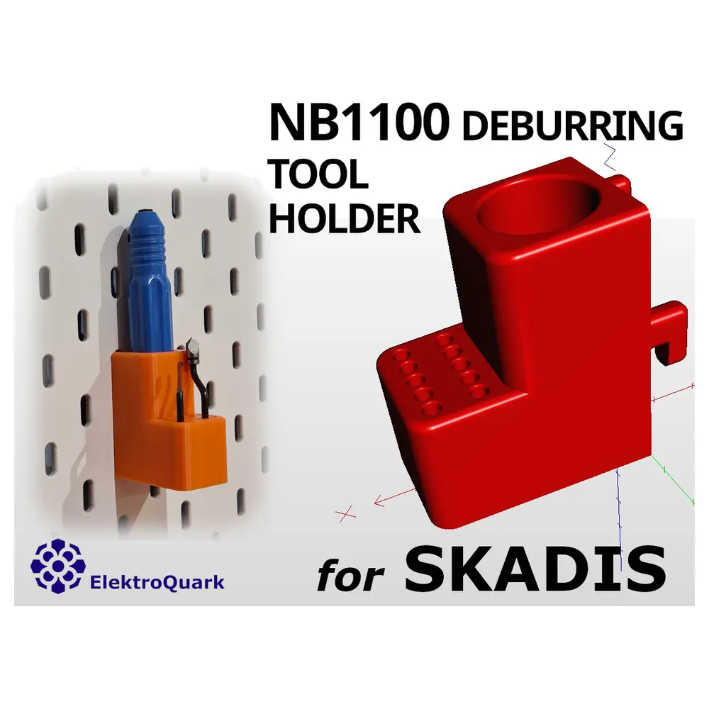 SKADIS NB1100 Deburring Tool Holder Grinding Clamp Fast Tooling Surface Finishing