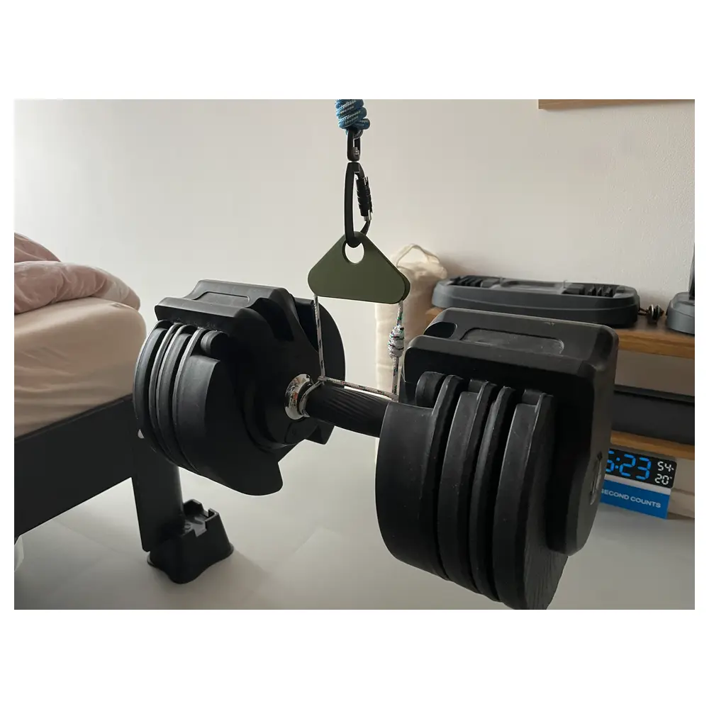 Dumbbell Hoist Equalizer Counterweight Adapter Weight Plate Accessory Fitness Equipment Gym Gear