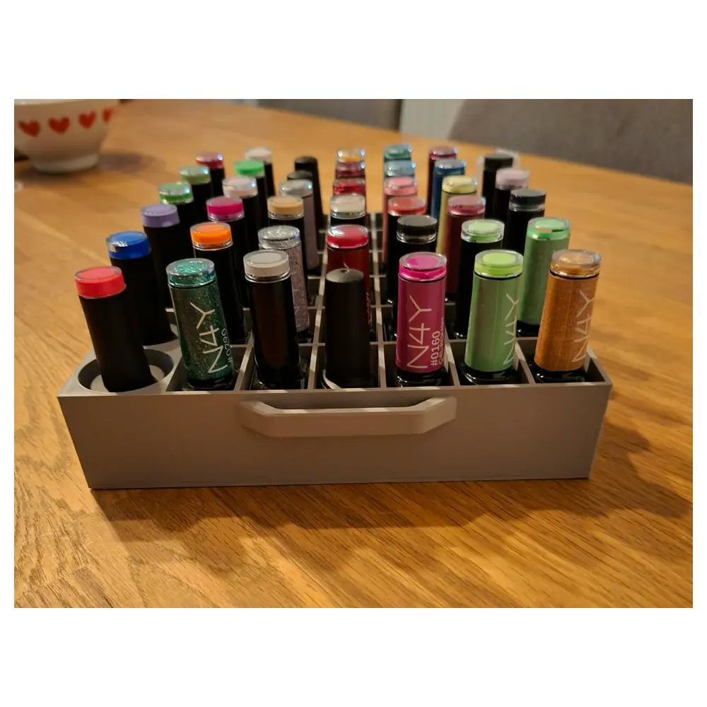 Nail Polish Organizer Holder Storage Case Multi Function Organizer Polish Rack Parts