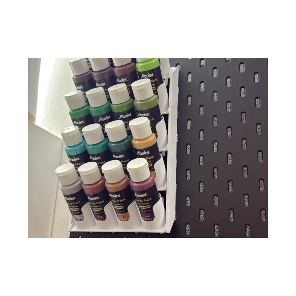 60ml Acrylic Bottle Holder Paint Bottle Organizer Liquid Art Supplies Cosmetic Storage Display Case Holder