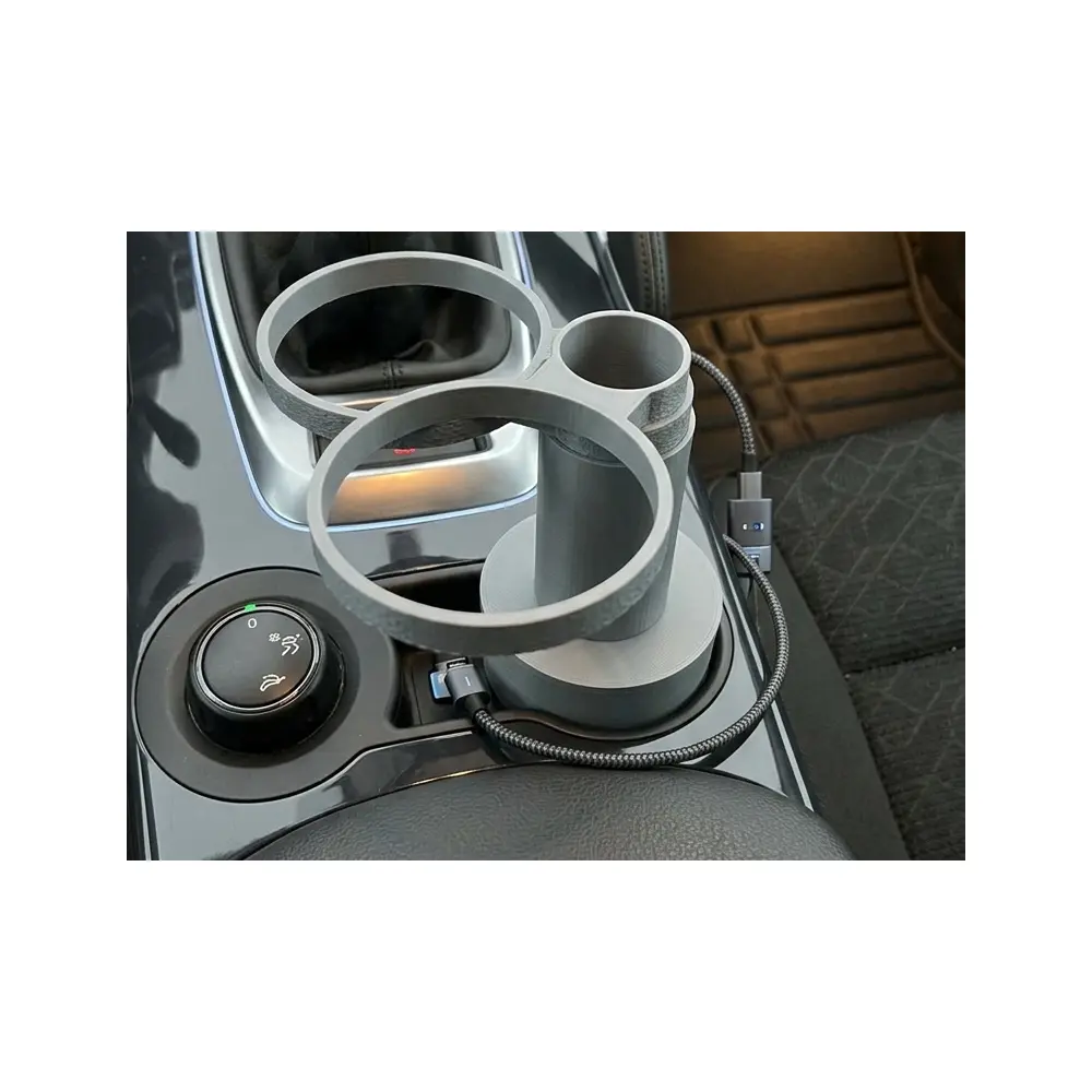Universal Car Cup Holder with Storage Bin Auto Parts Car Accessories Repair Replacement