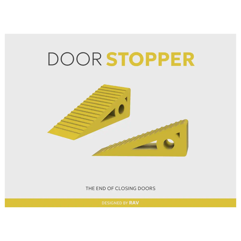Door Stopper Anti Slip Wedge Floor Protector Door Stop Gap Filler Universal Doorway Protection