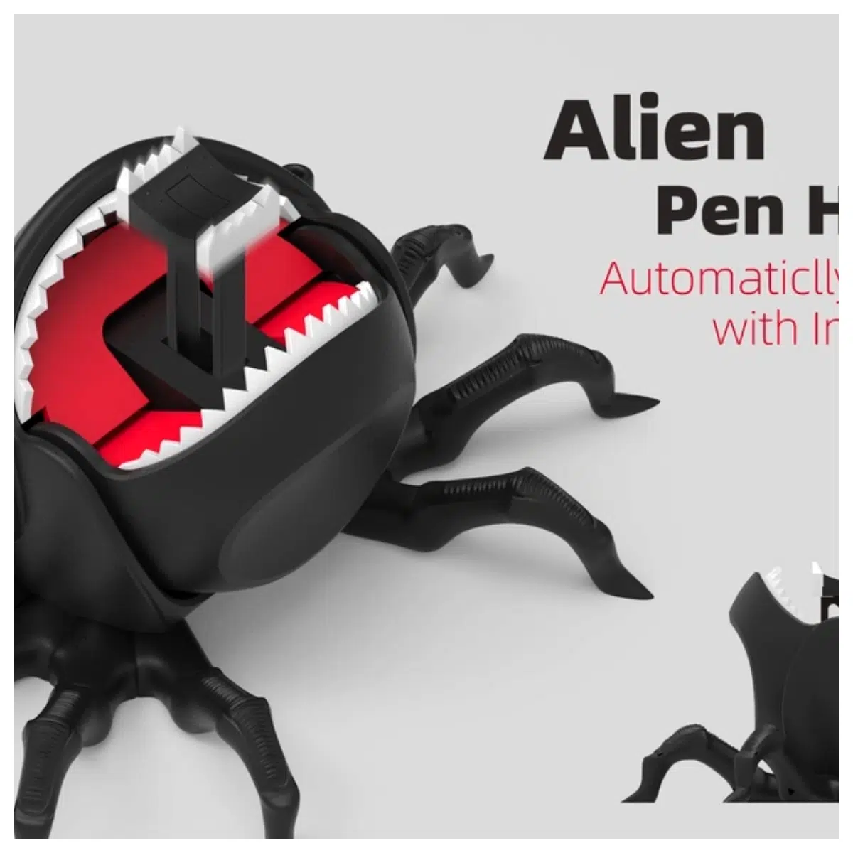 Alien Pencil Holder Creative Design Desk Stationery Student Gift Spare Parts Decoration Personalized Holder